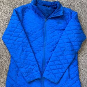 The North Face Women's Vibrant Blue Puffer Jacket